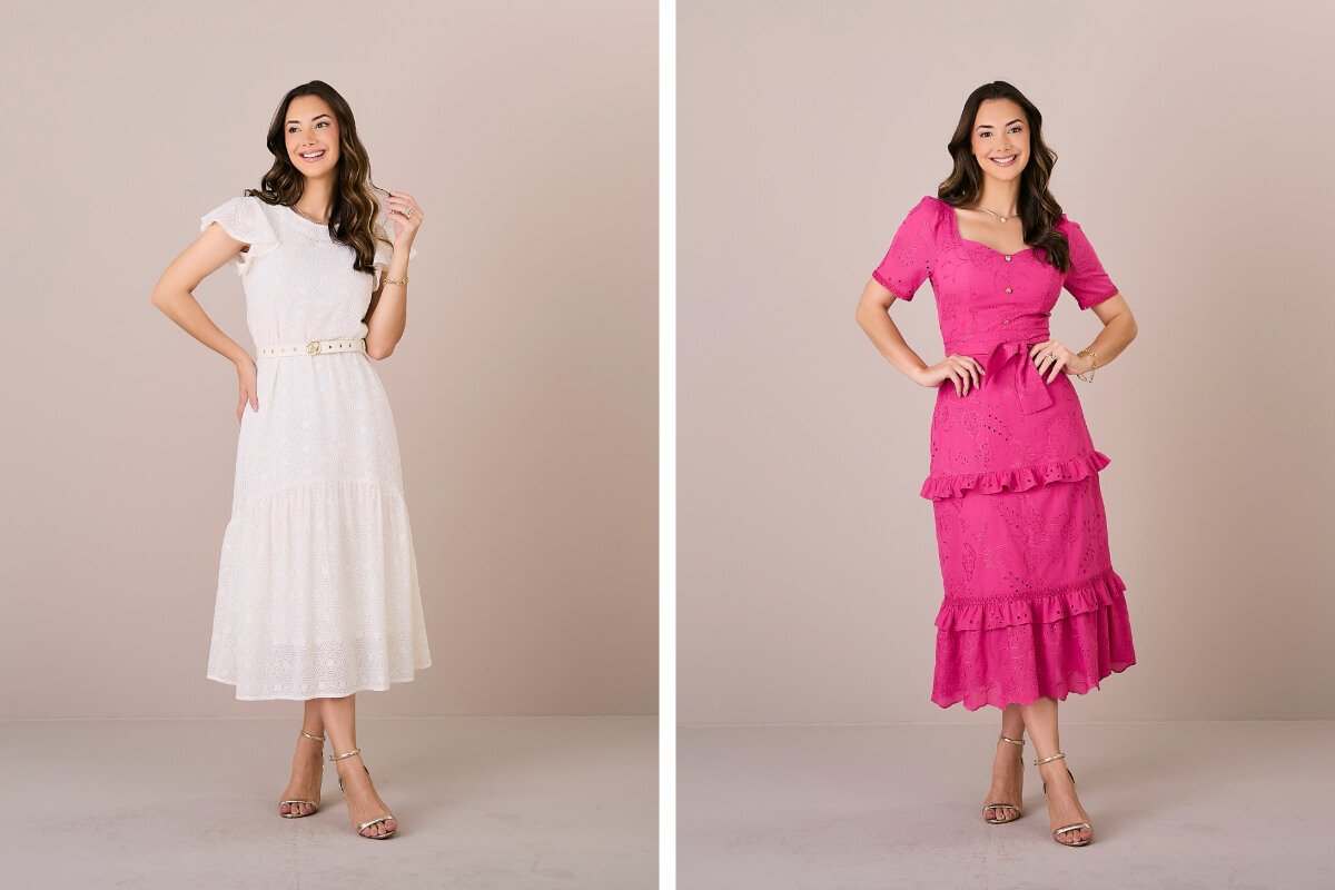 mulheres com vestido gode