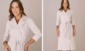 inverno 2025 mulher com casaco claro
