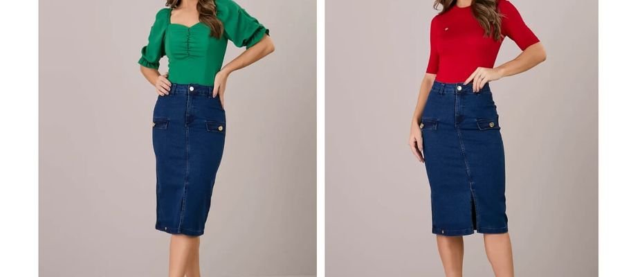 4 dicas para usar saia jeans no inverno e arrasar na estação mais fria do ano