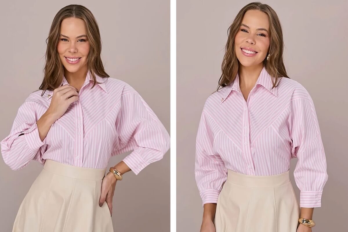 camisa social de trabalho