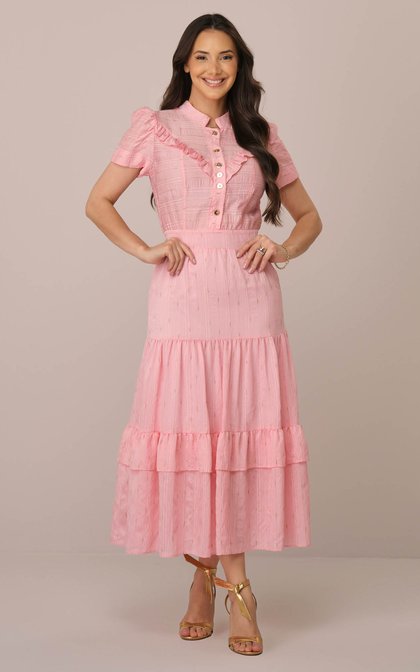 6508 22428 4 vestido maxi midi na viscose com brilho lurex marieva tata martello