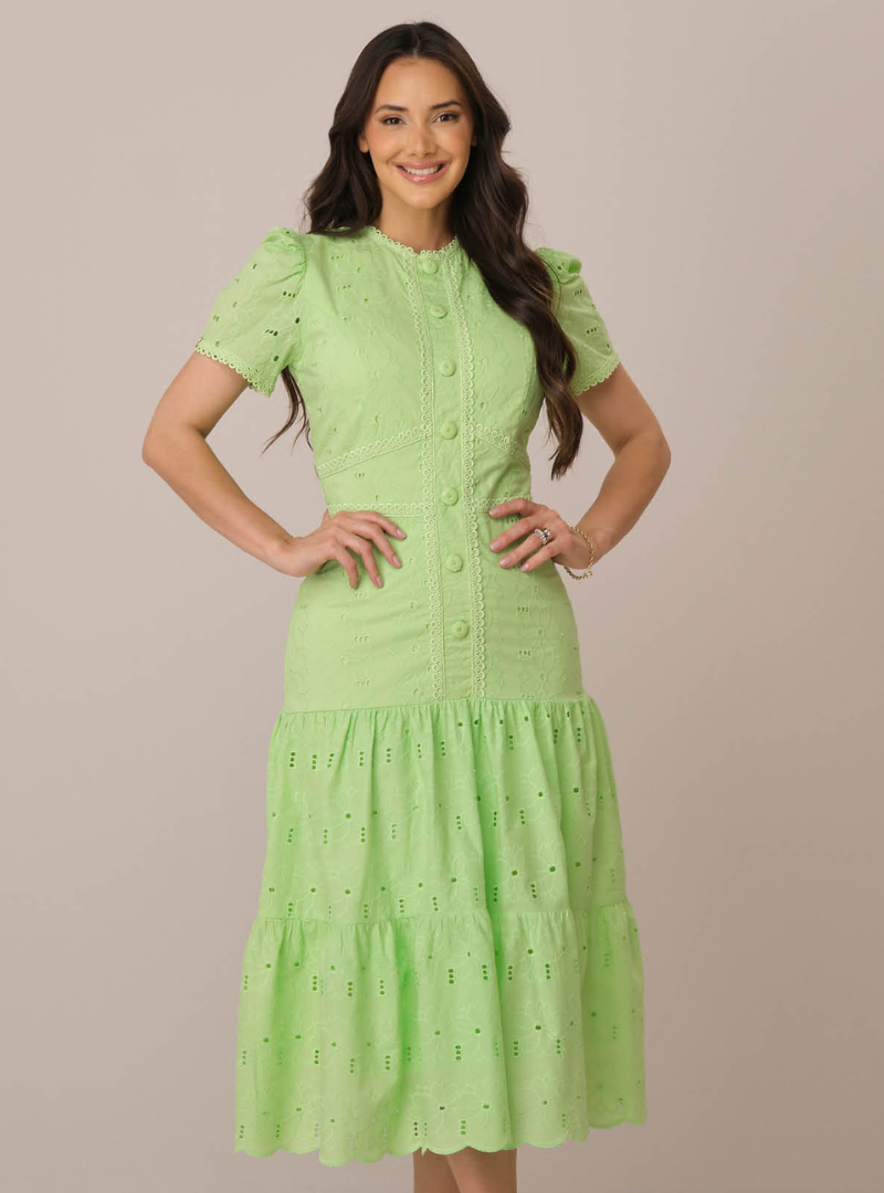 Vestido Midi no Algodão Penelope - Tata Martello