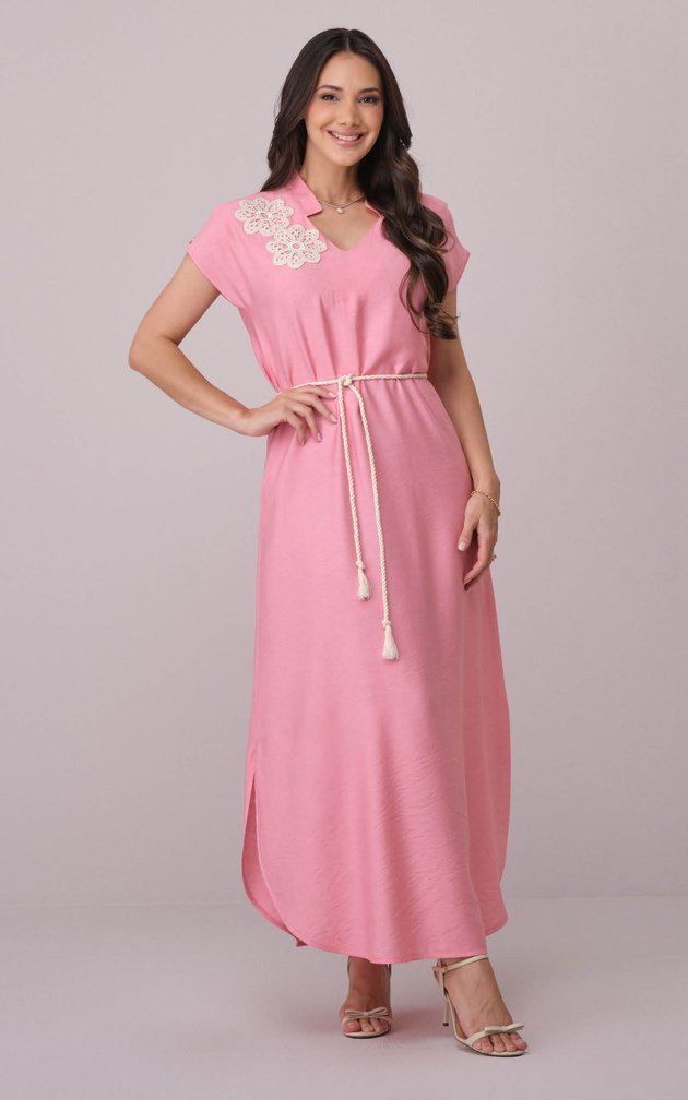 vestido rosa kessia 6391