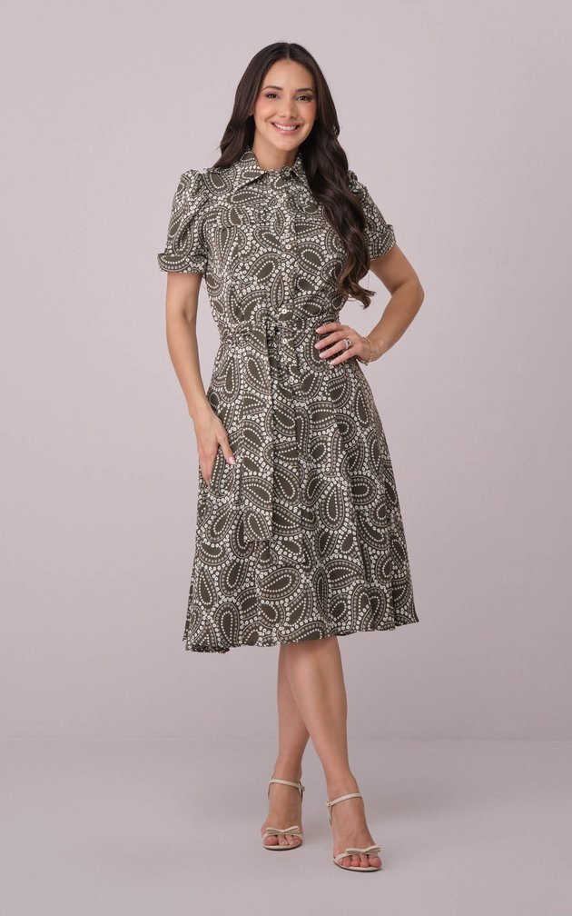 vestido verde eloa 6389